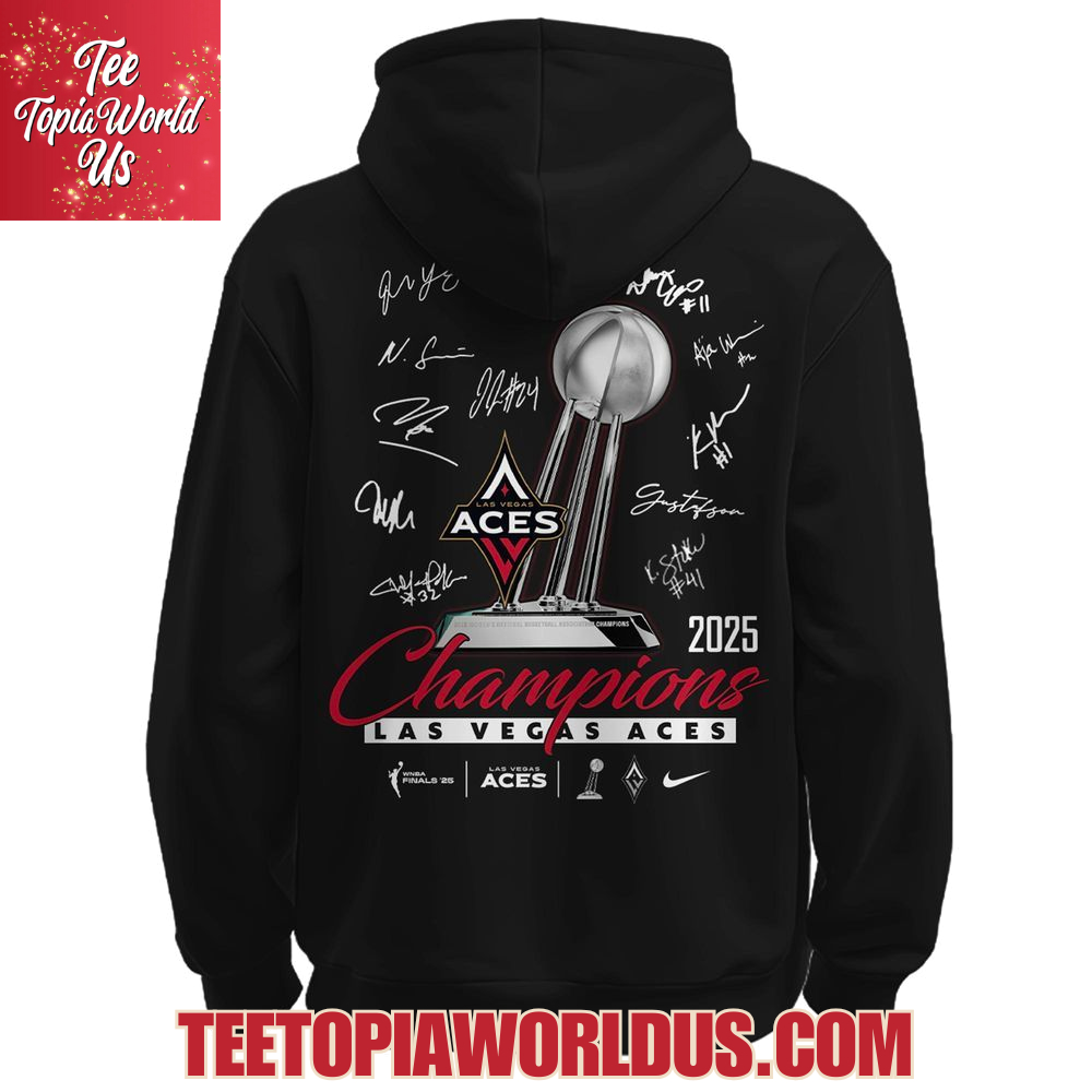 Las Vegas Aces 2025 WNBA Champions T-Shirt, Hoodie Las Vegas Aces 2025 WNBA Champions T-Shirt, Hoodie