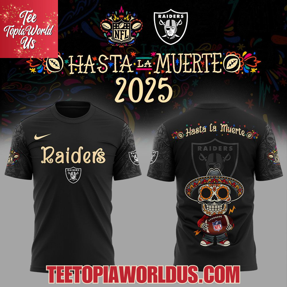 Las Vegas Raiders x Hasta la Muerte 2025 Hoodie Las Vegas Raiders x Hasta la Muerte 2025 Hoodie