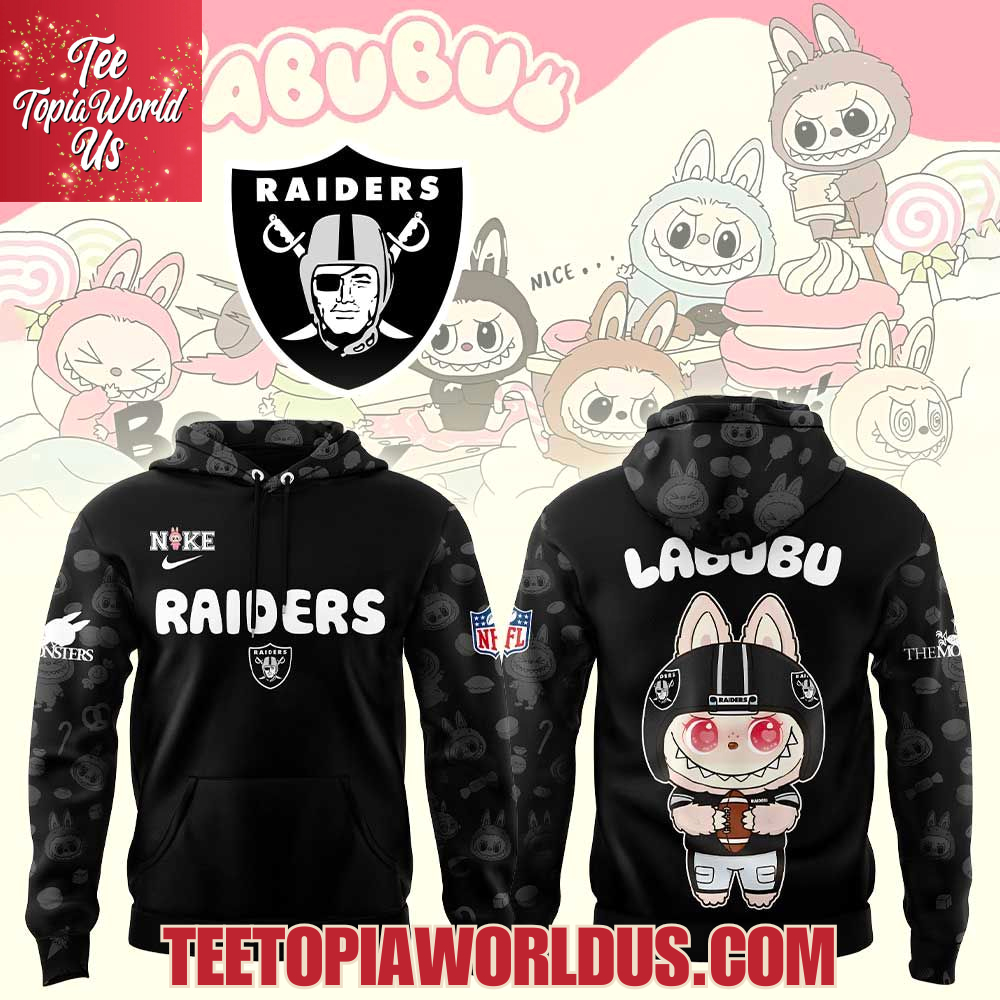 Las Vegas Raiders x Labubu Hoodie Las Vegas Raiders x Labubu Hoodie