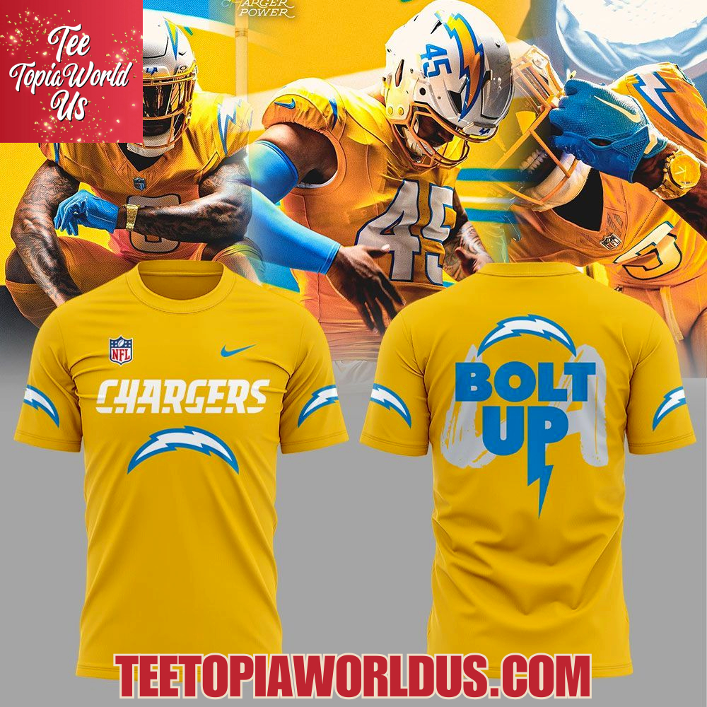 Los Angeles Chargers Debut Charger Power Gold Rush Uniform Hoodie Los Angeles Chargers Debut Charger Power Gold Rush Uniform Hoodie