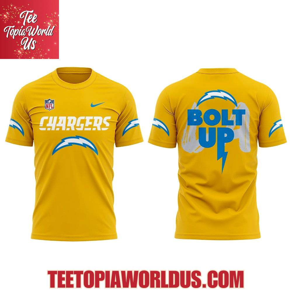 Los Angeles Chargers Debut Charger Power Gold Rush Uniform Hoodie Los Angeles Chargers Debut Charger Power Gold Rush Uniform Hoodie