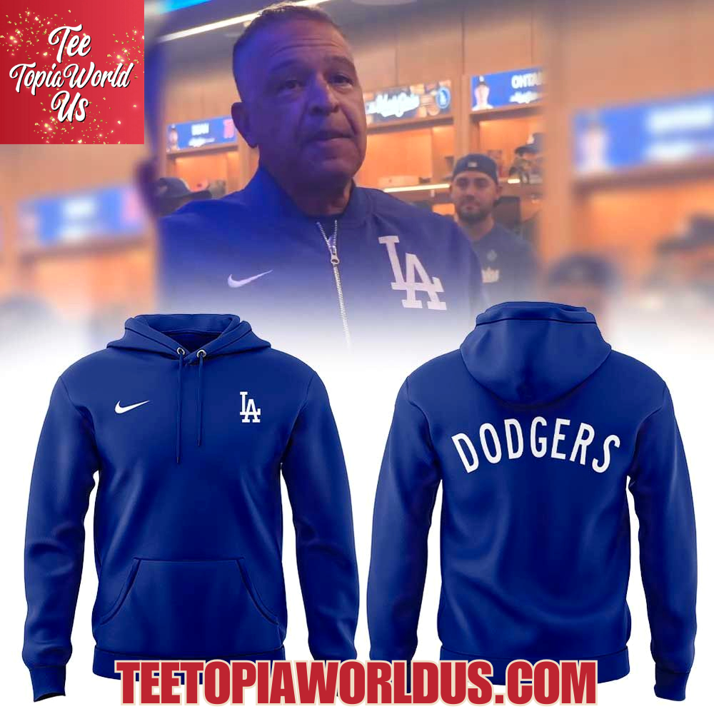 Los Angeles Dodgers Coach Dave Roberts Hoodie Los Angeles Dodgers Coach Dave Roberts Hoodie