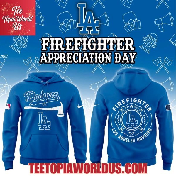 Los Angeles Dodgers Firefighter Application Day Hoodie
