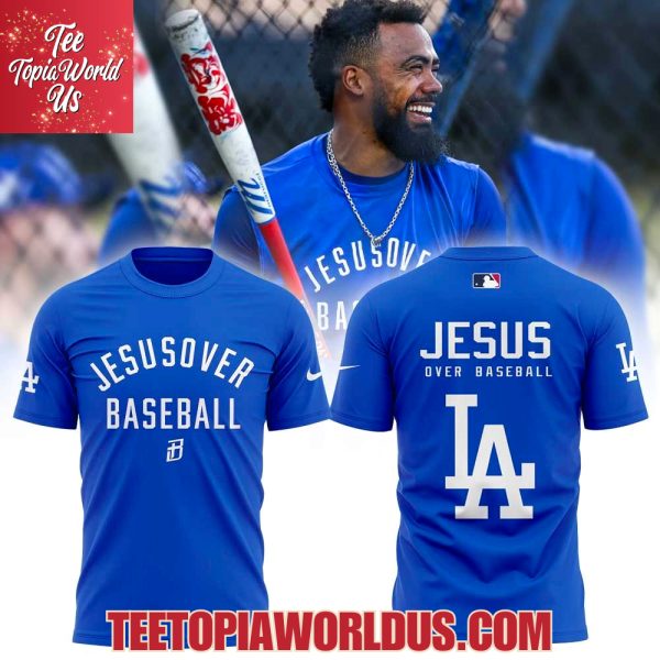 Los Angeles Dodgers Jesus Over Baseball T-Shirt, Hoodie
