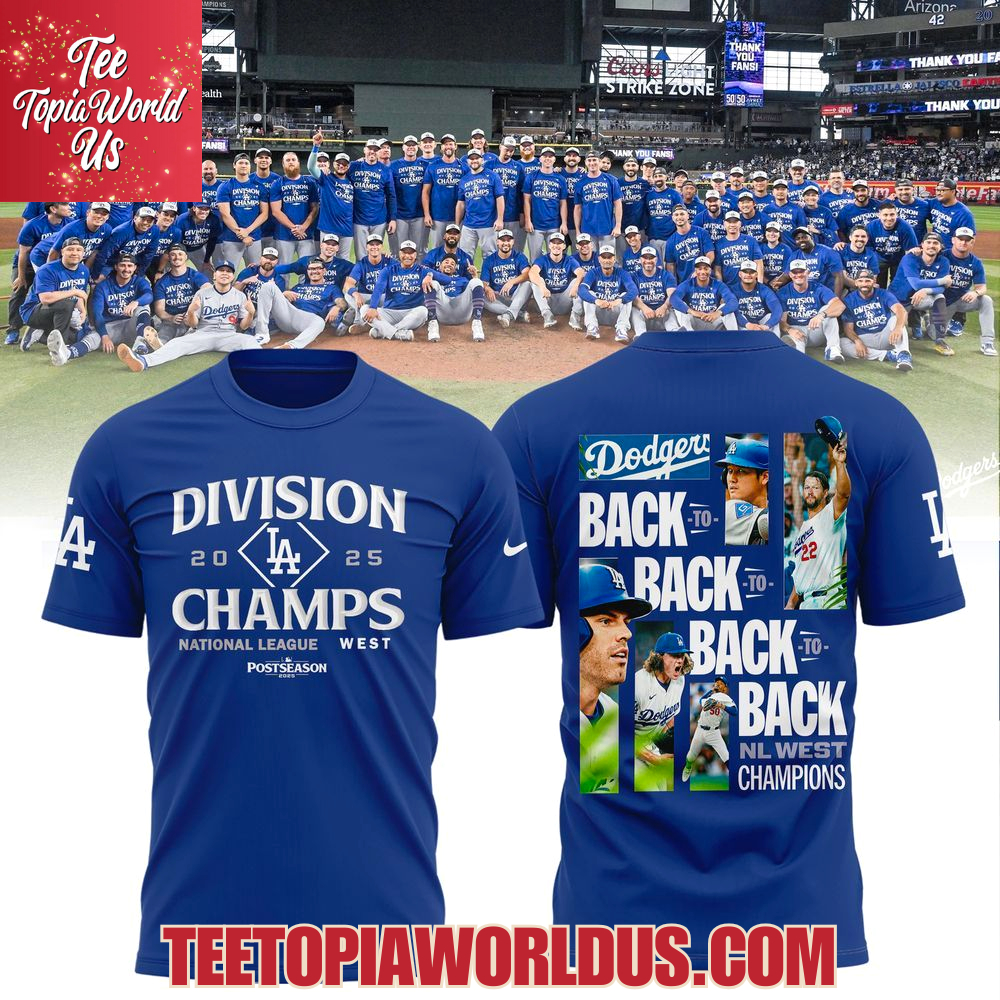 Los Angeles Dodgers We Are So Back 2025 NL West Champions T-Shirt, Hoodie Los Angeles Dodgers We Are So Back 2025 NL West Champions T-Shirt, Hoodie