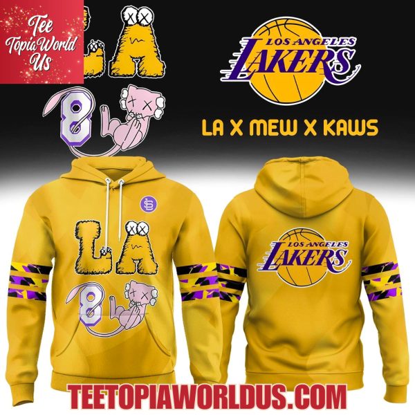 Los Angeles Lakers x Mew x Kaws Hoodie