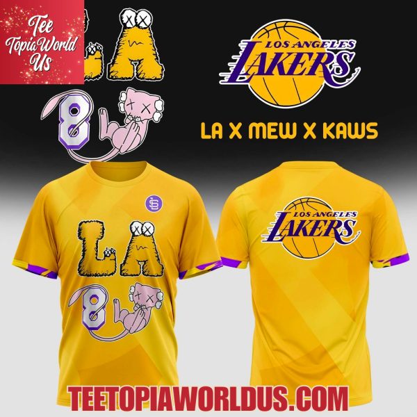 Los Angeles Lakers x Mew x Kaws Hoodie