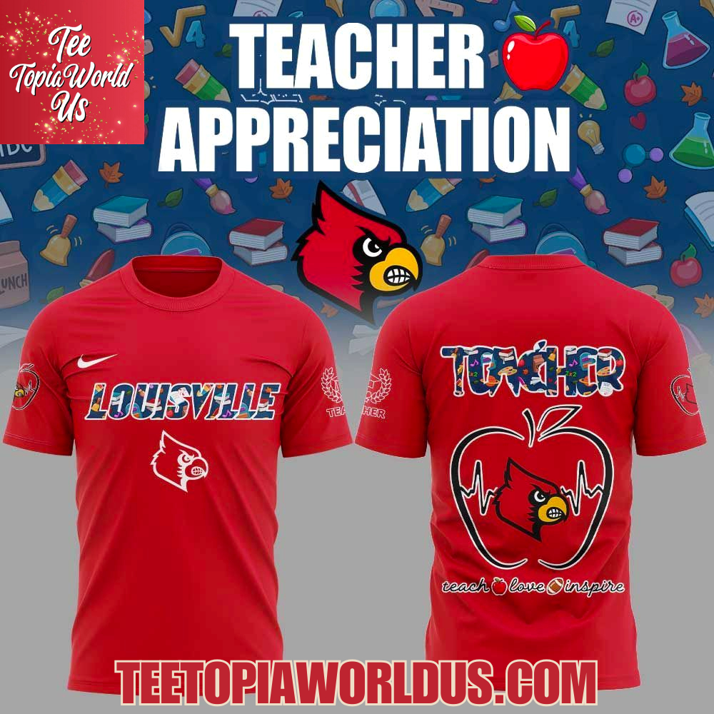 Louisville Cardinals Teachers Appreciation Hoodie Louisville Cardinals Teachers Appreciation Hoodie