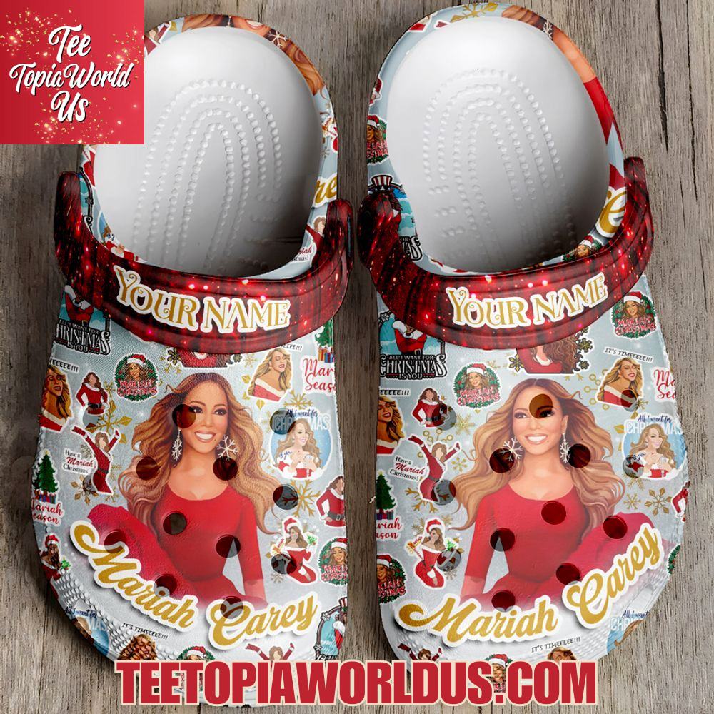 Mariah Carey Music Christmas Crocs Mariah Carey Music Christmas Crocs
