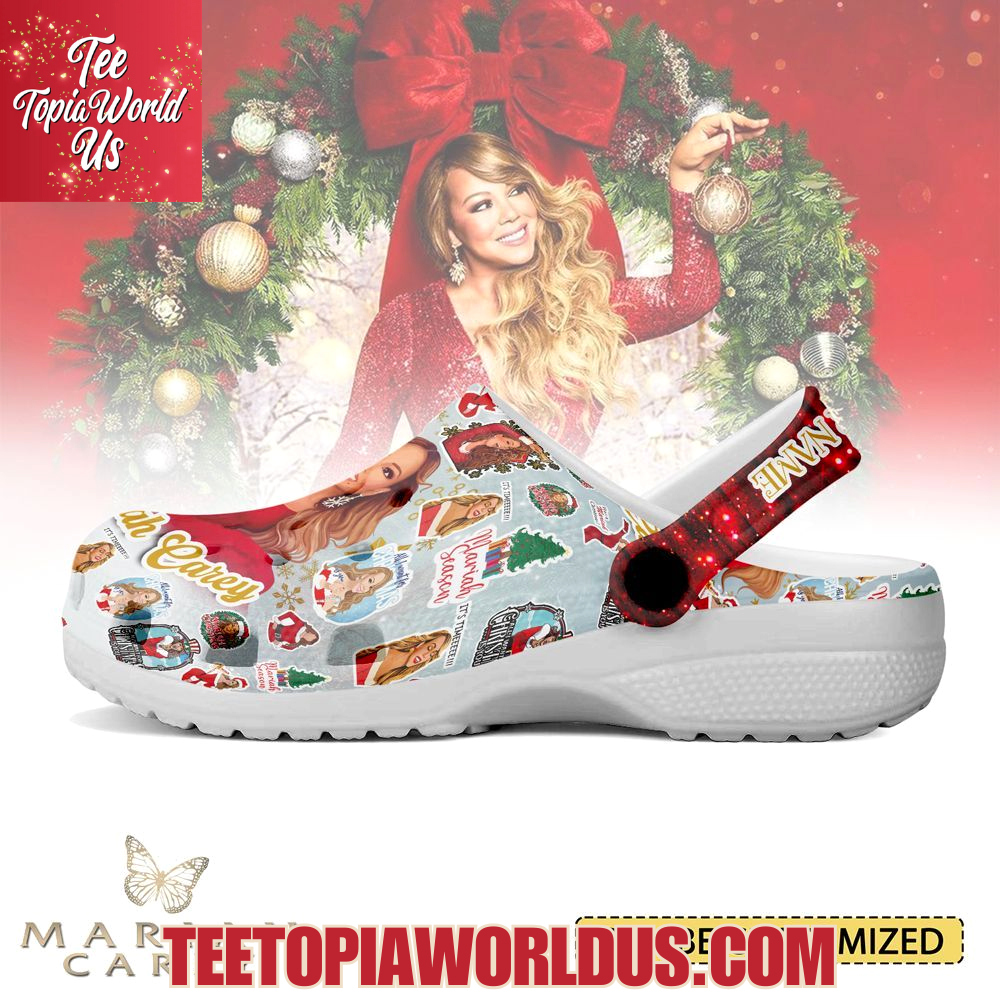 Mariah Carey Music Christmas Crocs Mariah Carey Music Christmas Crocs