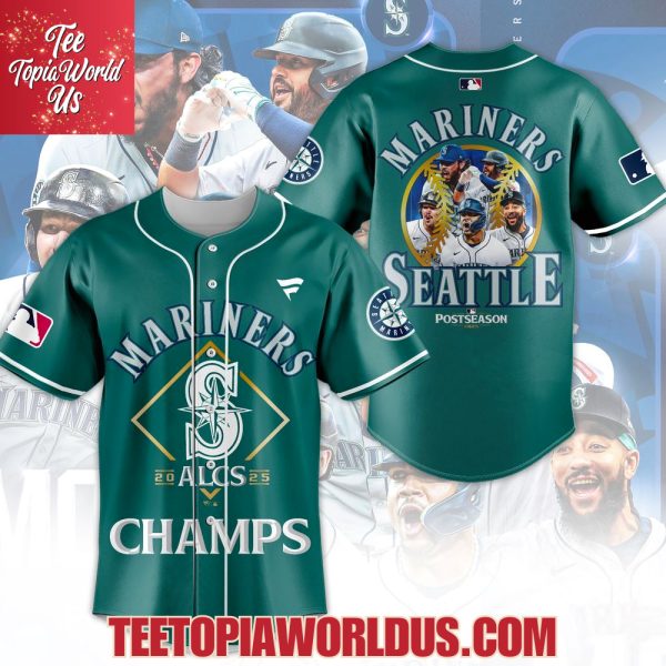 Mariners 2025 ALCS Champs Jersey Mariners 2025 ALCS Champs Jersey