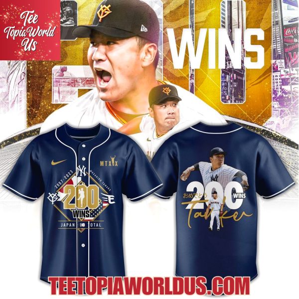 Masahiro Tanaka 200 WINS Jersey