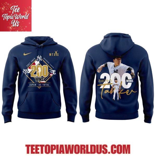 Masahiro Tanaka 200 WINS T-Shirt, Hoodie