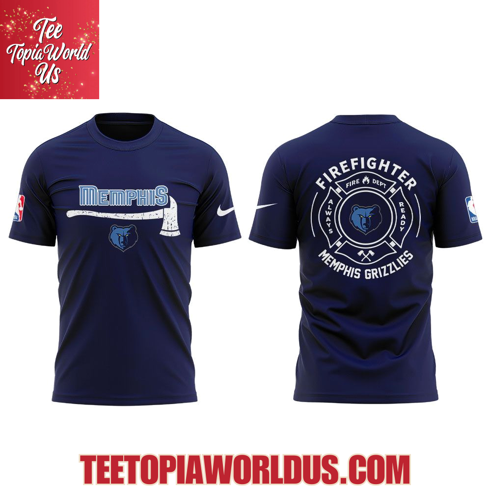 Memphis Grizzlies Firefighter Application Day 2025 Hoodie Memphis Grizzlies Firefighter Application Day 2025 Hoodie