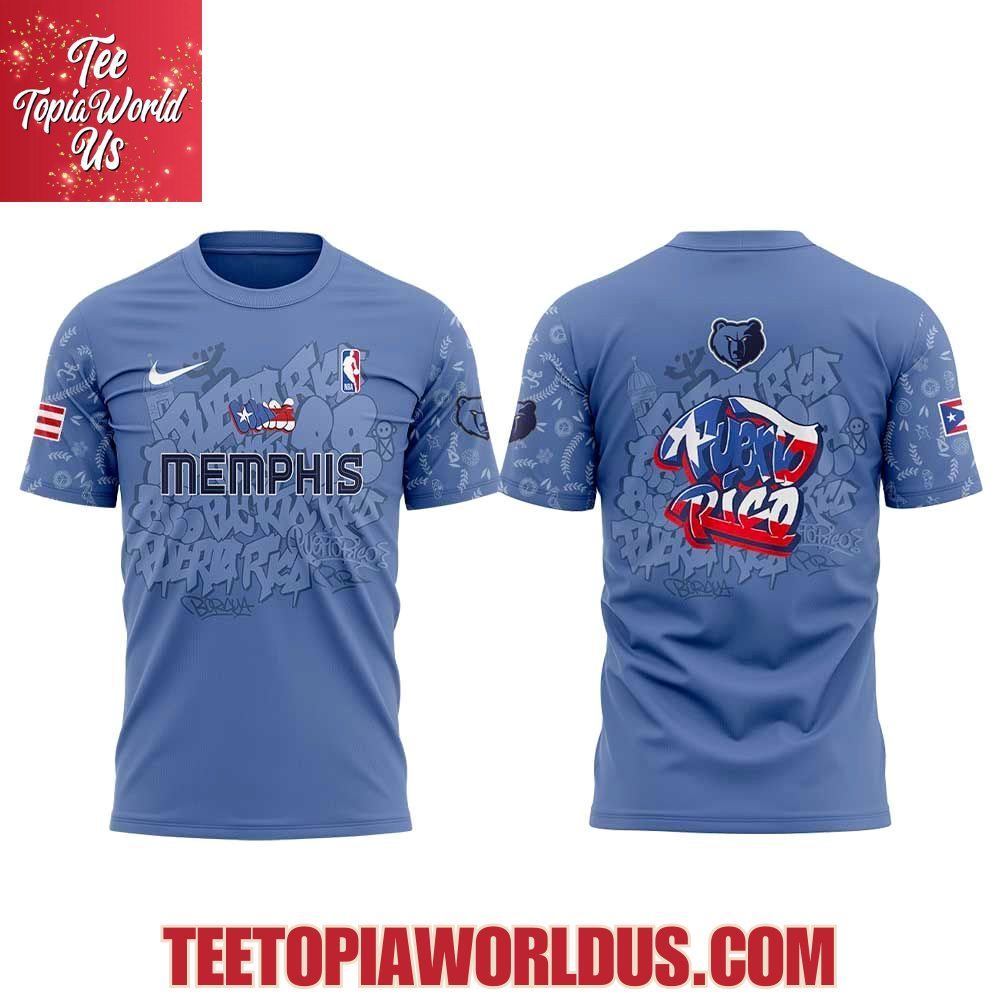 Memphis Grizzlies Puerto Rican Heritage 2025 Hoodie Memphis Grizzlies Puerto Rican Heritage 2025 Hoodie