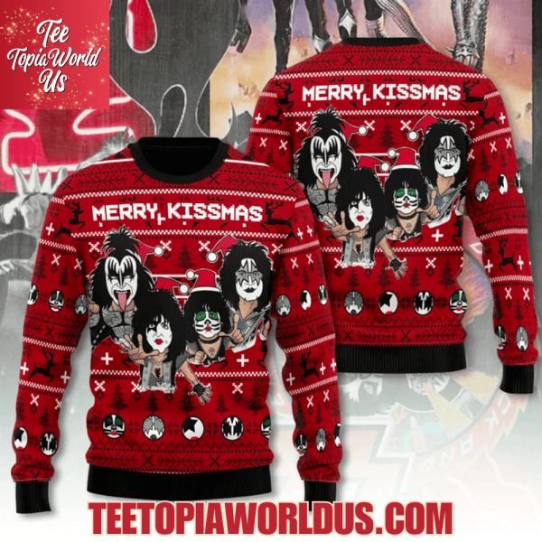 Merry Kissmas Ugly Sweater