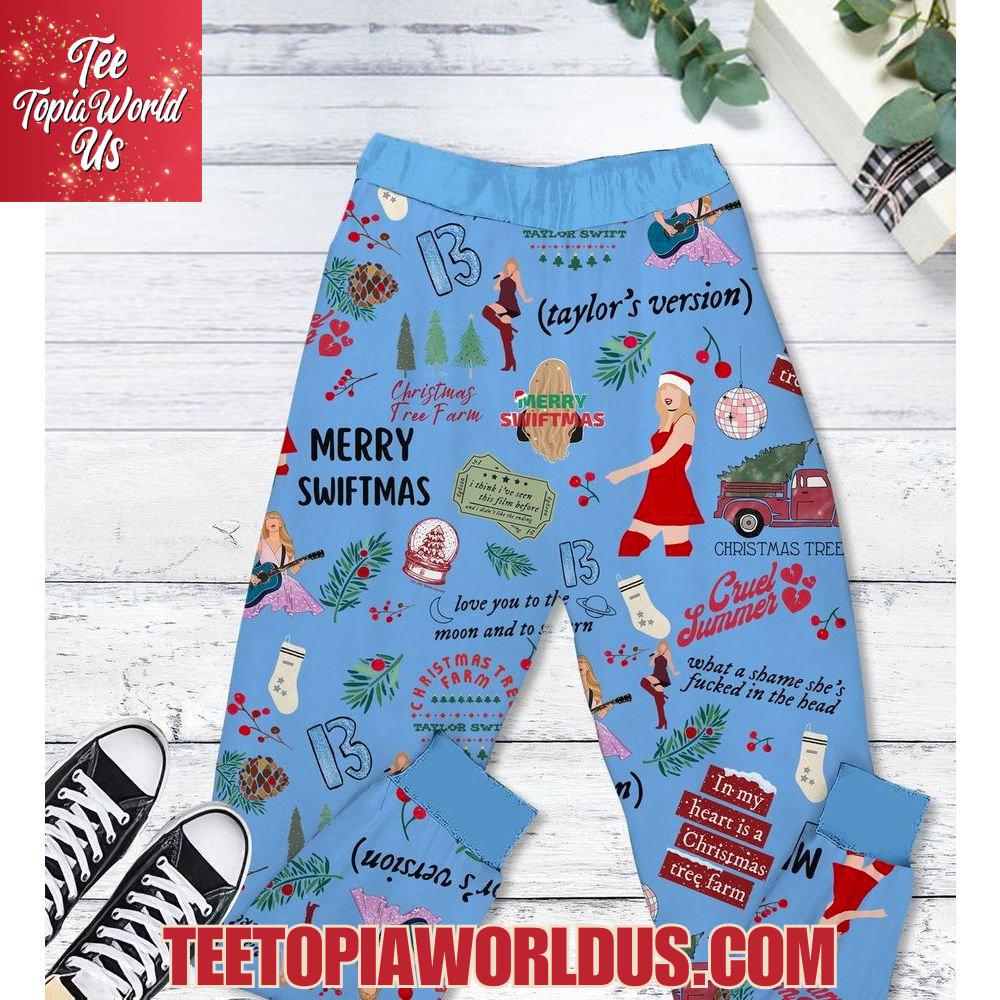 Merry Swiftmas Where Wish Come True Pajamas Set Merry Swiftmas Where Wish Come True Pajamas Set