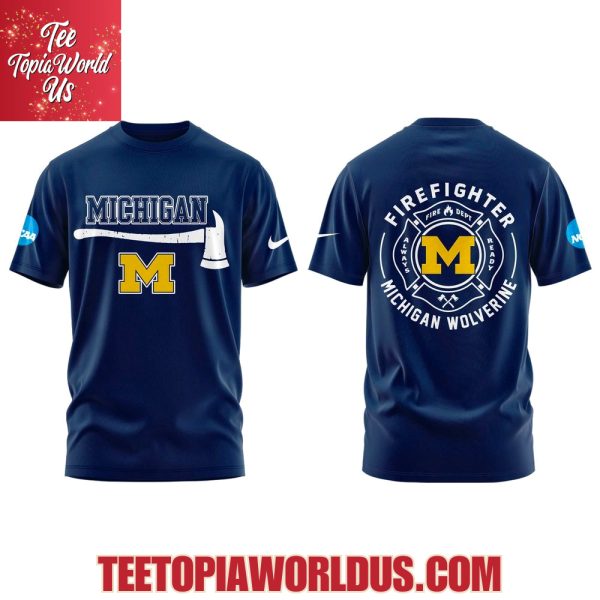 Michigan Wolverines Firefighter Application Day Hoodie