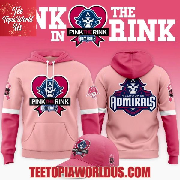 Milwaukee Admirals Pink the Rink Hoodie