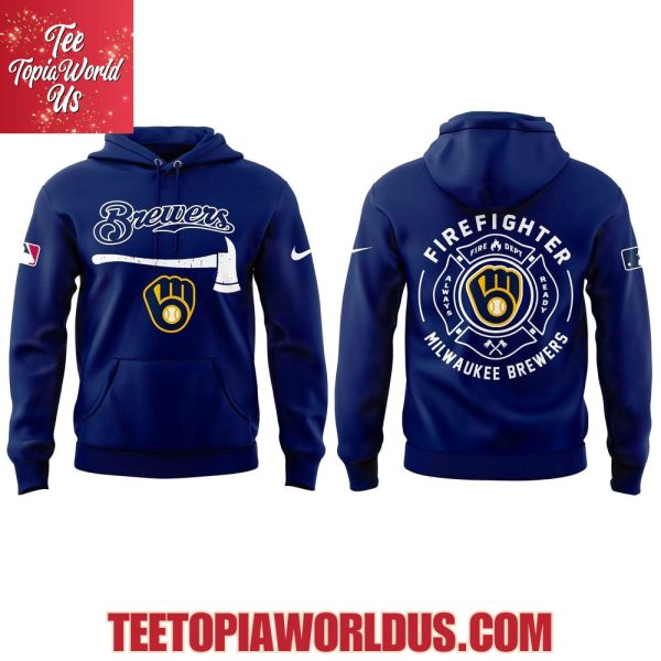 Milwaukee Brewers Firefighter Application Day Hoodie