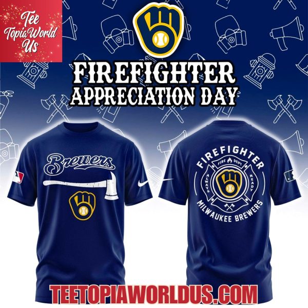 Milwaukee Brewers Firefighter Application Day Hoodie