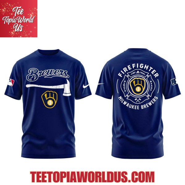 Milwaukee Brewers Firefighter Application Day Hoodie