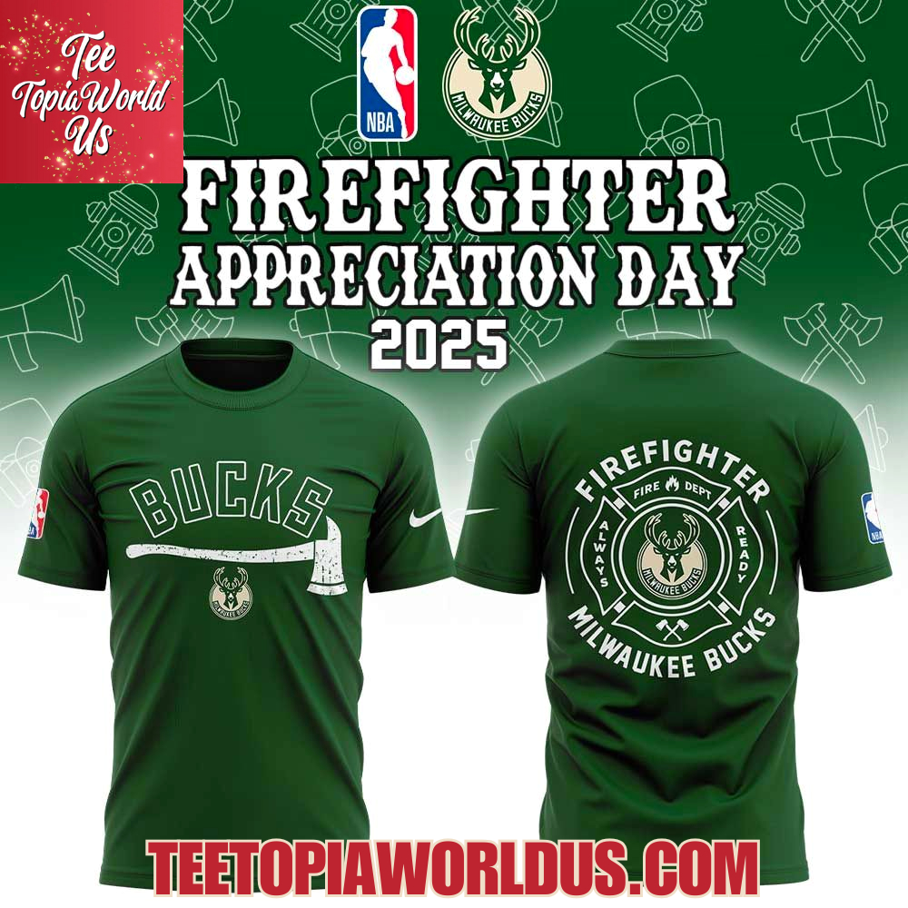 Milwaukee Bucks Firefighter Application Day Hoodie Milwaukee Bucks Firefighter Application Day Hoodie