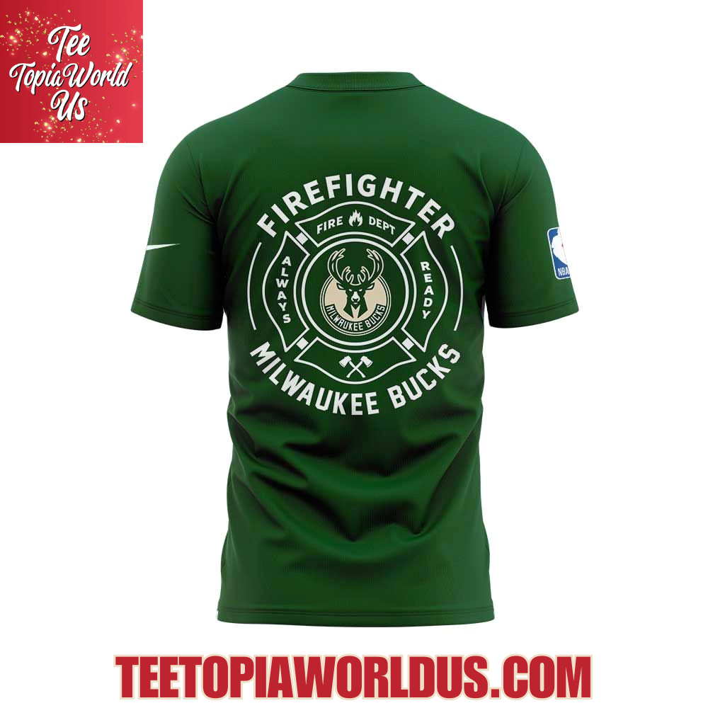 Milwaukee Bucks Firefighter Application Day Hoodie Milwaukee Bucks Firefighter Application Day Hoodie