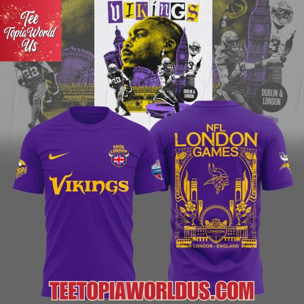 Minnesota Vikings in London T-Shirt, Hoodie