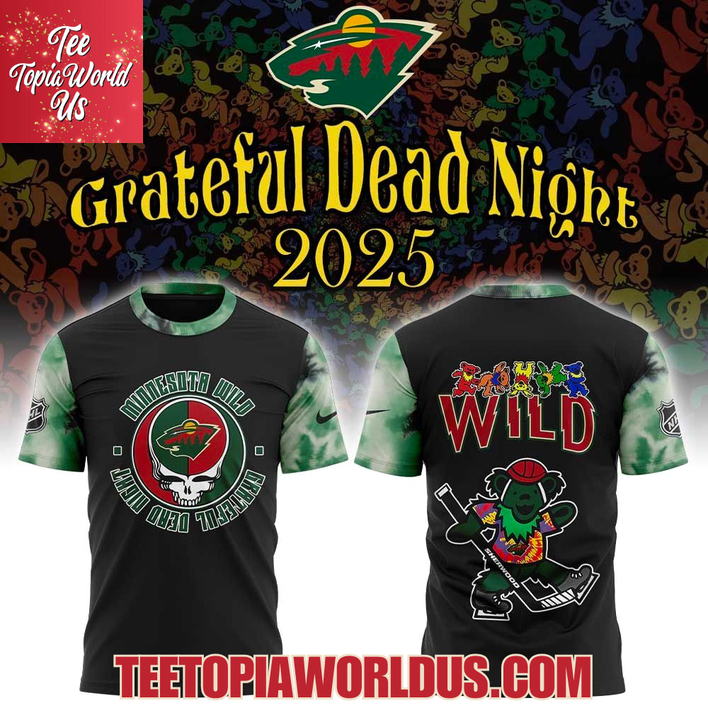 Minnesota Wild Grateful Dead Night 60th Hoodie Minnesota Wild Grateful Dead Night 60th Hoodie