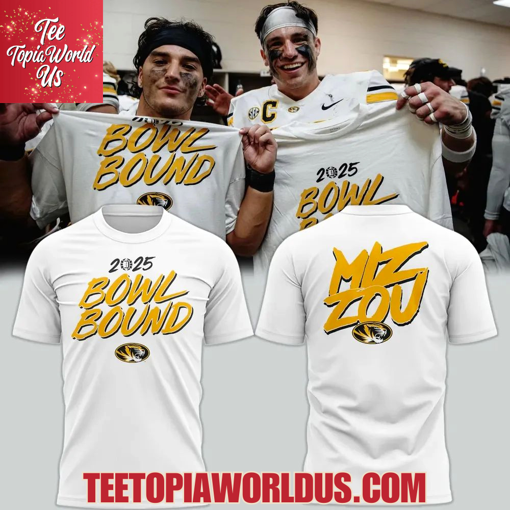 Mizzou Football Bowl Bound T-Shirt Mizzou Football Bowl Bound T-Shirt