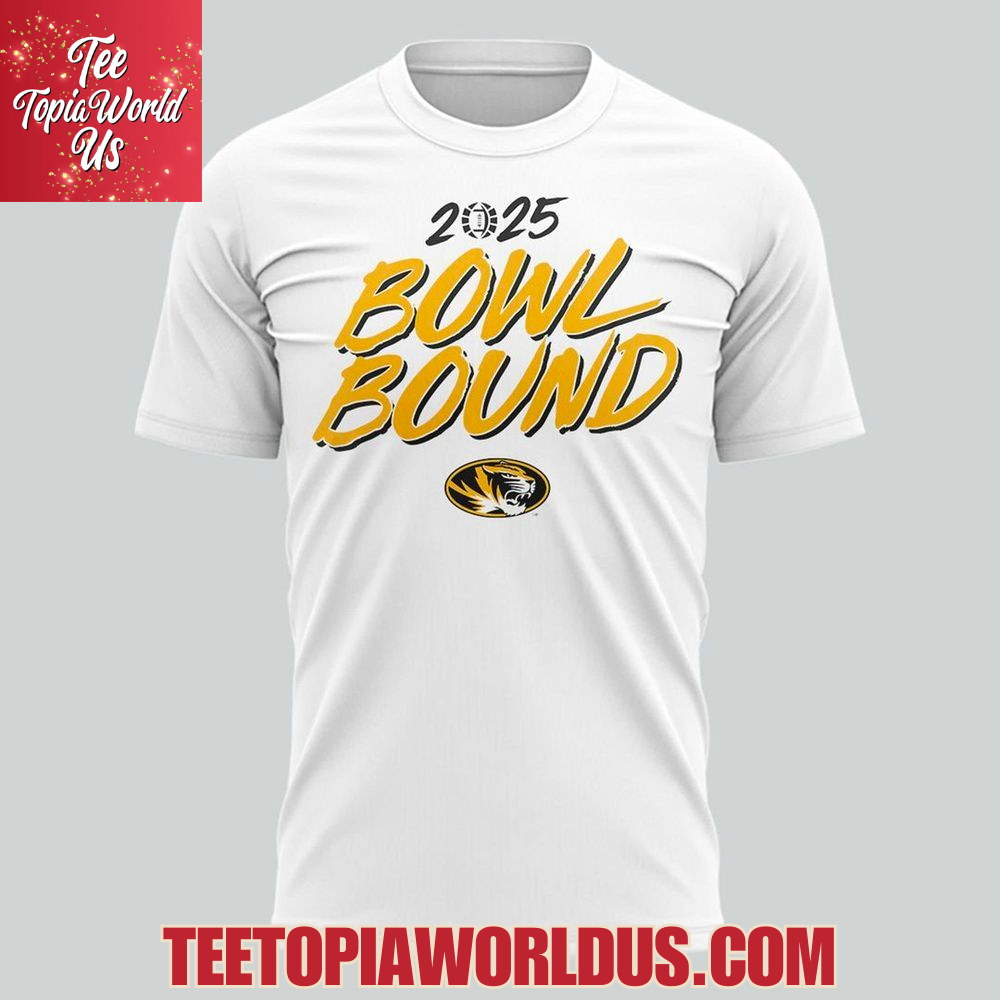 Mizzou Football Bowl Bound T-Shirt Mizzou Football Bowl Bound T-Shirt