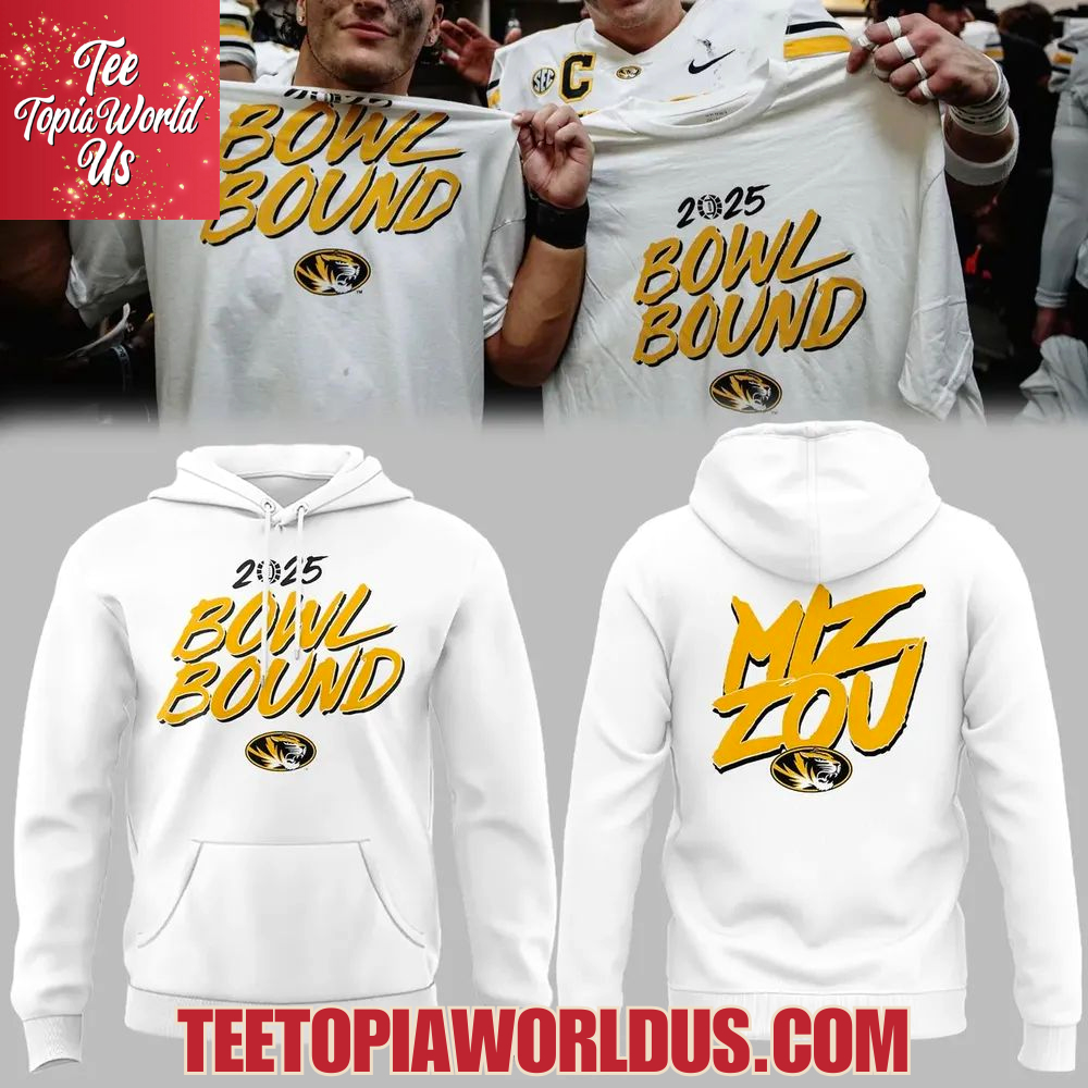 Mizzou Football Bowl Bound T-Shirt Mizzou Football Bowl Bound T-Shirt