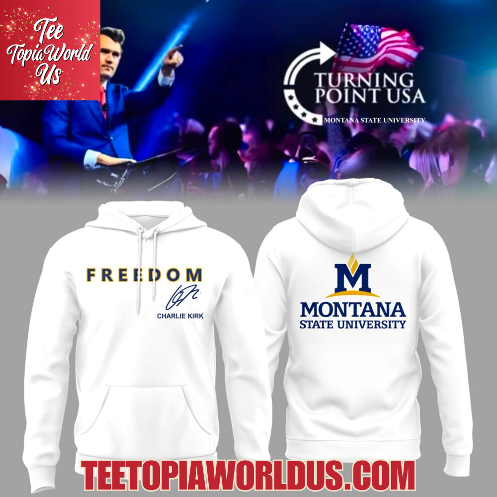 Montana State x Turning Point USA T-Shirt Montana State x Turning Point USA T-Shirt