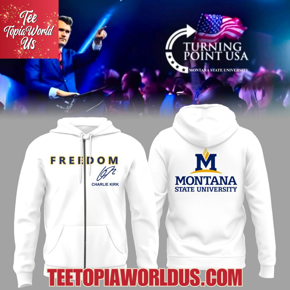 Montana State x Turning Point USA T-Shirt Montana State x Turning Point USA T-Shirt
