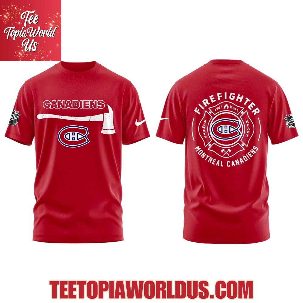 Montreal Canadiens Firefighter Application Day Hoodie Montreal Canadiens Firefighter Application Day Hoodie