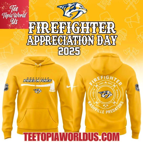 Nashville Predators Firefighter Application Day Hoodie Nashville Predators Firefighter Application Day Hoodie