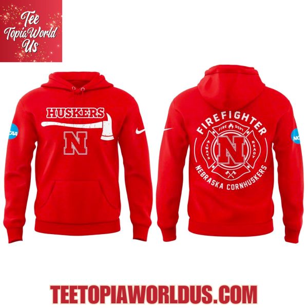 Nebraska Cornhuskers Firefighter Application Day Hoodie