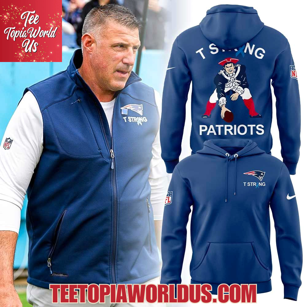 New England Patriots Coach Vrabel T Strong Hoodie New England Patriots Coach Vrabel T Strong Hoodie