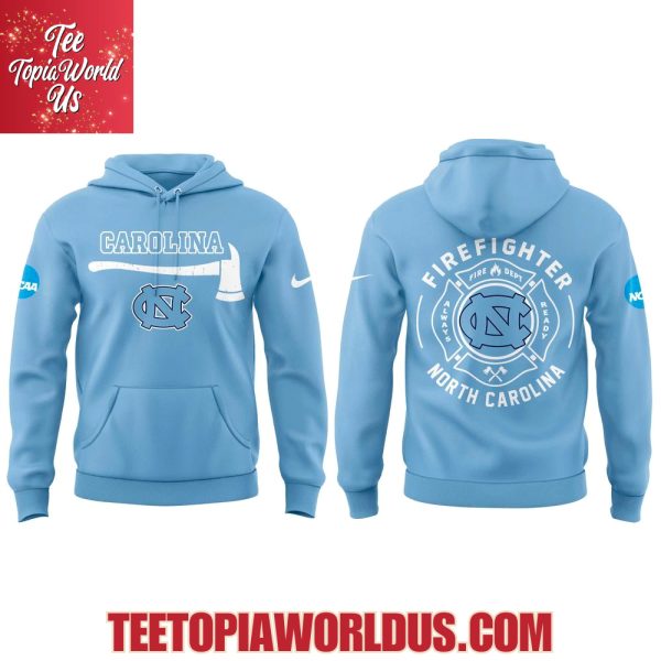 North Carolina Tar Heels Firefighter Application Day Hoodie