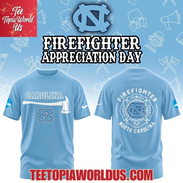 North Carolina Tar Heels Firefighter Application Day Hoodie