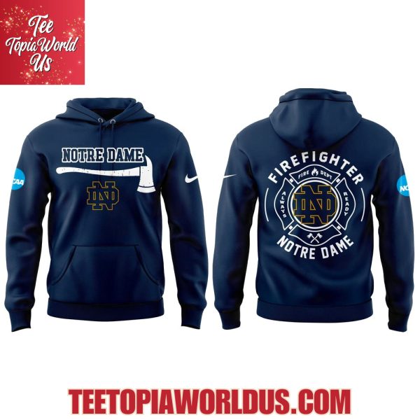 Notre Dame Fighting Irish Firefighter Application Day Hoodie