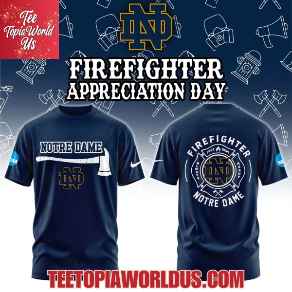 Notre Dame Fighting Irish Firefighter Application Day Hoodie