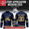 Evansville Thunderbolts Military Night Jersey 2025 Evansville Thunderbolts Military Night Jersey 2025