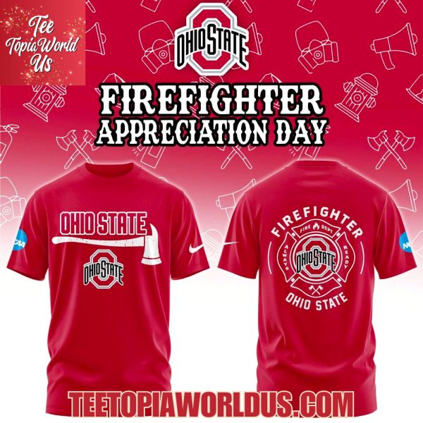 Ohio State Buckeyes Firefighter Application Day Hoodie