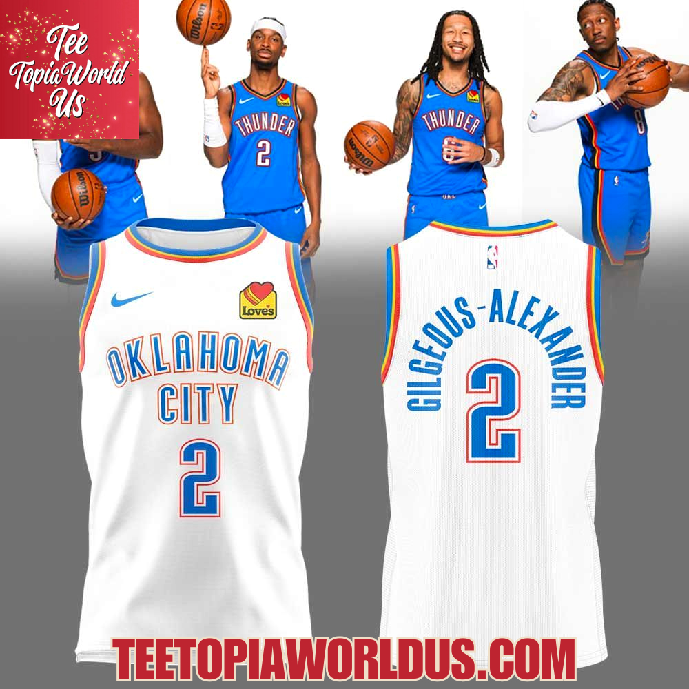 Oklahoma City Thunder Association Swingman 25-26 Uniform Jersey Oklahoma City Thunder Association Swingman 25-26 Uniform Jersey
