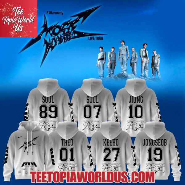 P1Harmony 2025 North American Tour P1ustage H : MOST WANTED Hoodie