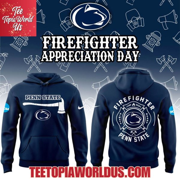 Penn State Nittany Lions Firefighter Application Day Hoodie