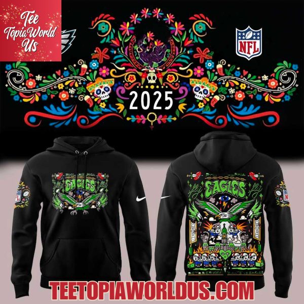 Philadelphia Eagles Hasta La Muerte 2025 Hoodie Philadelphia Eagles Hasta La Muerte 2025 Hoodie