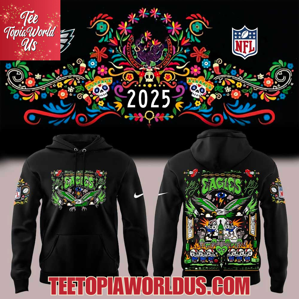 Philadelphia Eagles Hasta La Muerte 2025 Hoodie Philadelphia Eagles Hasta La Muerte 2025 Hoodie